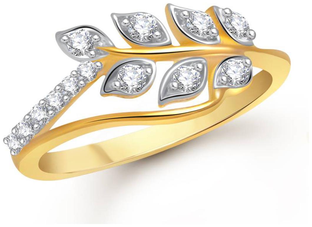 NETRA CREATION Leafy Solitaire Gold Plated Alloy Brass Cubic Zirconia Finger Ring for Women NFR430G
NETRA CREATION Leafy Solitaire Gold Plated Alloy Brass Cubic Zirconia Finger Ring for Women NFR430G