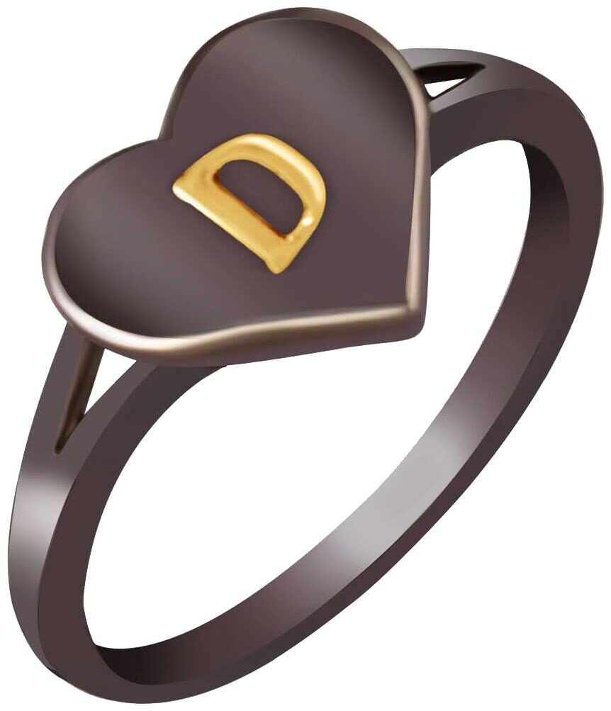 NETRA CREATION Jewels Stylish Initial Heart D Black Gold Plated Brass Cubic Zirconia Alphabet Ring for Women Girls NAFR234B
NETRA CREATION Jewels Stylish Initial Heart D Black Gold Plated Brass Cubic Zirconia Alphabet Ring for Women Girls NAFR234B