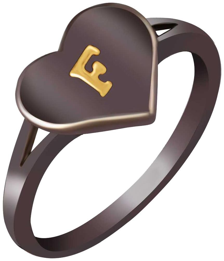 NETRA CREATION Jewels Stylish Initial Heart F Black Gold Plated Brass Cubic Zirconia Alphabet Ring for Women Girls NAFR236B
NETRA CREATION Jewels Stylish Initial Heart F Black Gold Plated Brass Cubic Zirconia Alphabet Ring for Women Girls NAFR236B