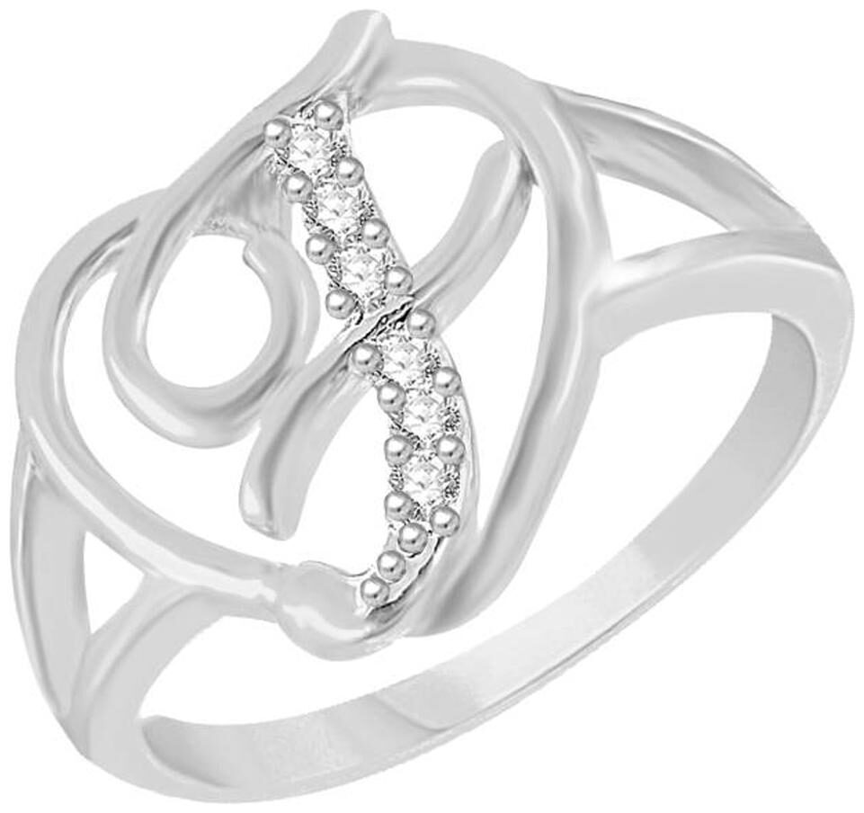 NETRA CREATION Jewels Intial F Heart Rhodium Plated Brass Cubic Zirconia Finger Ring for Women Girls NAFR199R
NETRA CREATION Jewels Intial F Heart Rhodium Plated Brass Cubic Zirconia Finger Ring for Women Girls NAFR199R