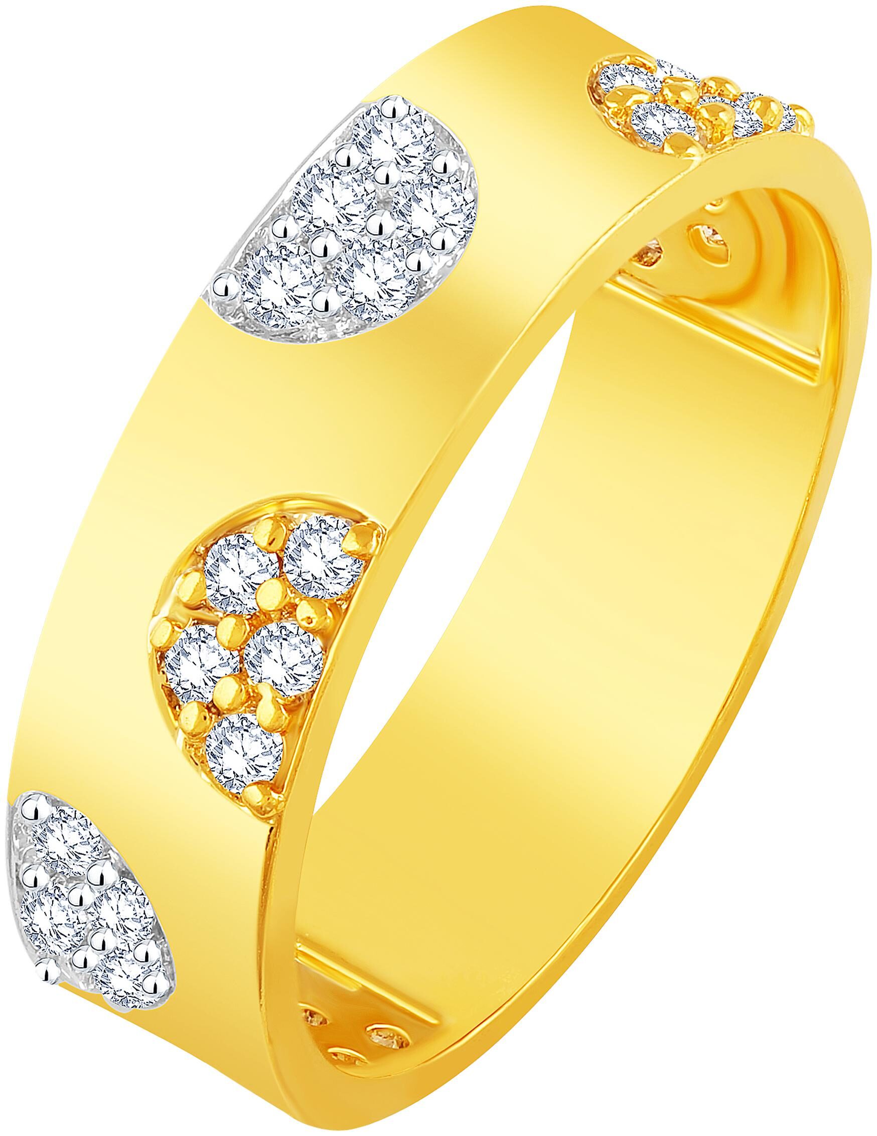 NETRA CREATION Side Solitaire Gold Plated Alloy Barss Cubic Zirconia Finger Ring for Women NFR477G
NETRA CREATION Side Solitaire Gold Plated Alloy Barss Cubic Zirconia Finger Ring for Women NFR477G