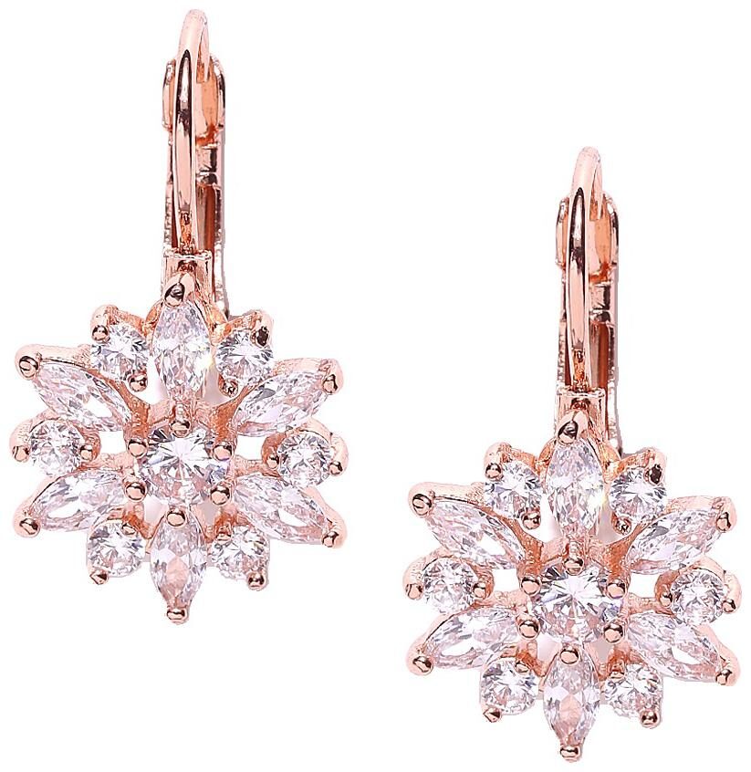 OOMPH Jewellery 18K Rose Gold Plated Floral Zircon Stud Earrings For Women GirlsStellar Fine Jewels Edition
OOMPH Jewellery 18K Rose Gold Plated Floral Zircon Stud Earrings For Women GirlsStellar Fine Jewels Edition
