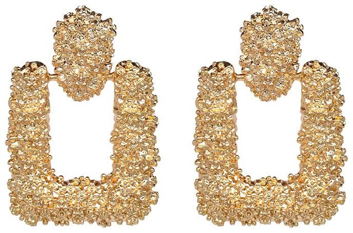 OOMPH Jewellery Gold Tone Textured Oversided Square Geometric Party Drop Fashion Earrings
OOMPH Jewellery Gold Tone Textured Oversided Square Geometric Party Drop Fashion Earrings
