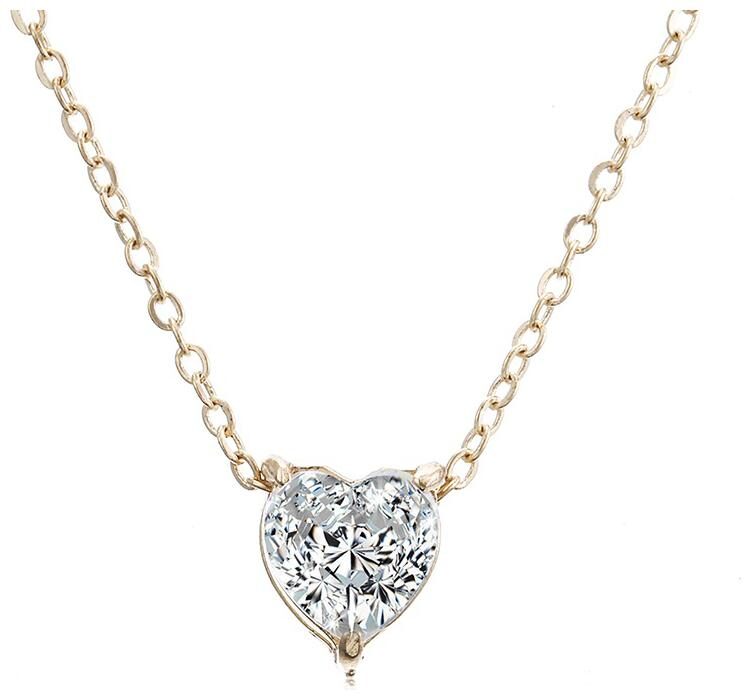 OOMPH Jewellery Gold Plated Heart Shape Cubic Zirconia Fashion Pendant Fashion Necklace for Women Girls
OOMPH Jewellery Gold Plated Heart Shape Cubic Zirconia Fashion Pendant Fashion Necklace for Women Girls