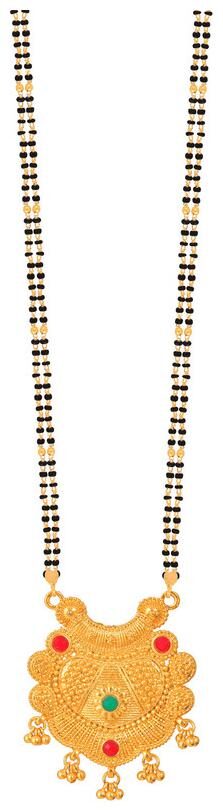 Radhekrishna Golden Color Base Meena Kari Black And Golden Bead Combination Chain Mangalsutra With Earrings
Radhekrishna Golden Color Base Meena Kari Black And Golden Bead Combination Chain Mangalsutra With Earrings