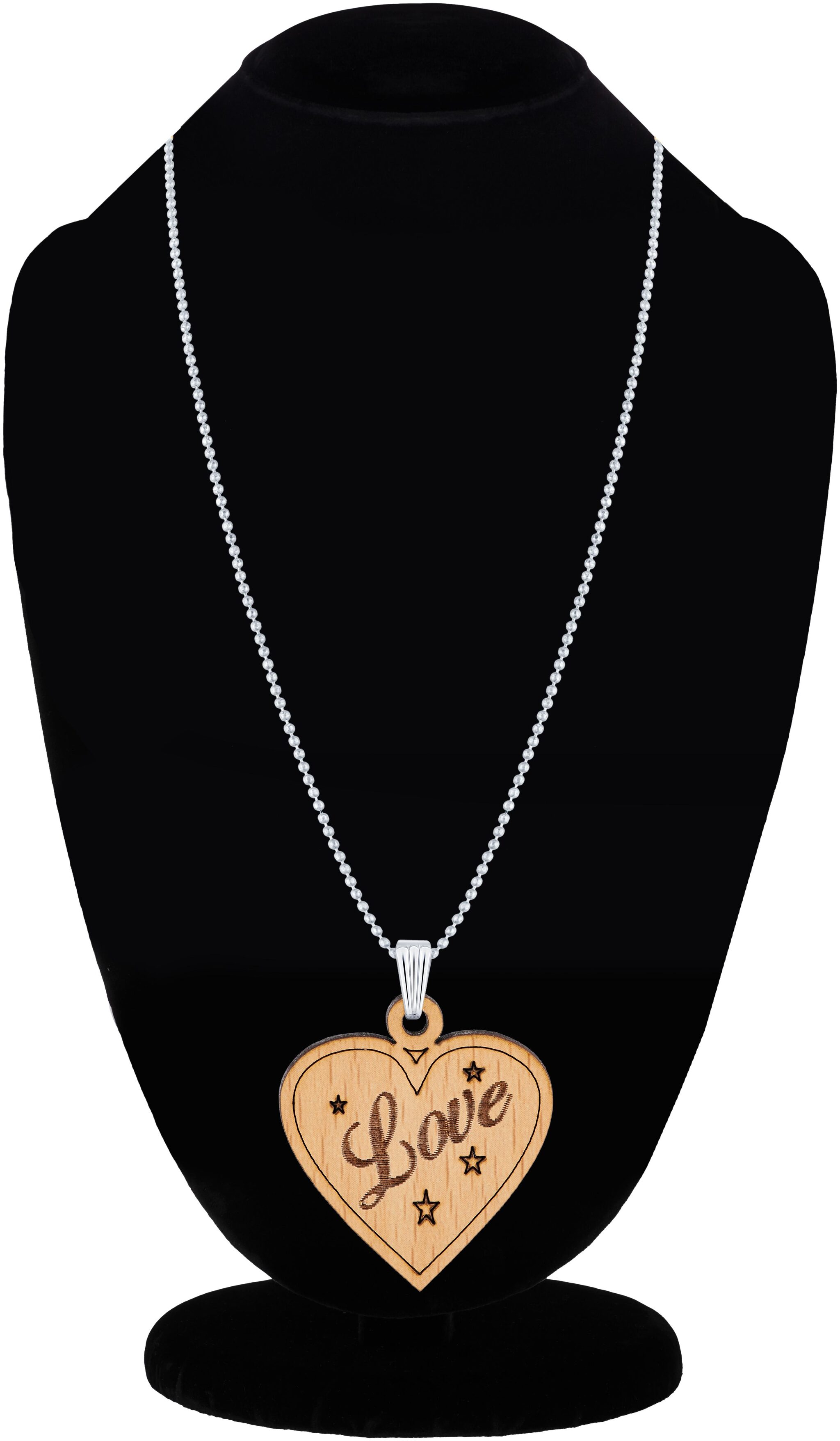 RG Valentine Silver Plated Heart Shape Pendant Necklace Ball Chain Jewellery for Girls Women
RG Valentine Silver Plated Heart Shape Pendant Necklace Ball Chain Jewellery for Girls Women