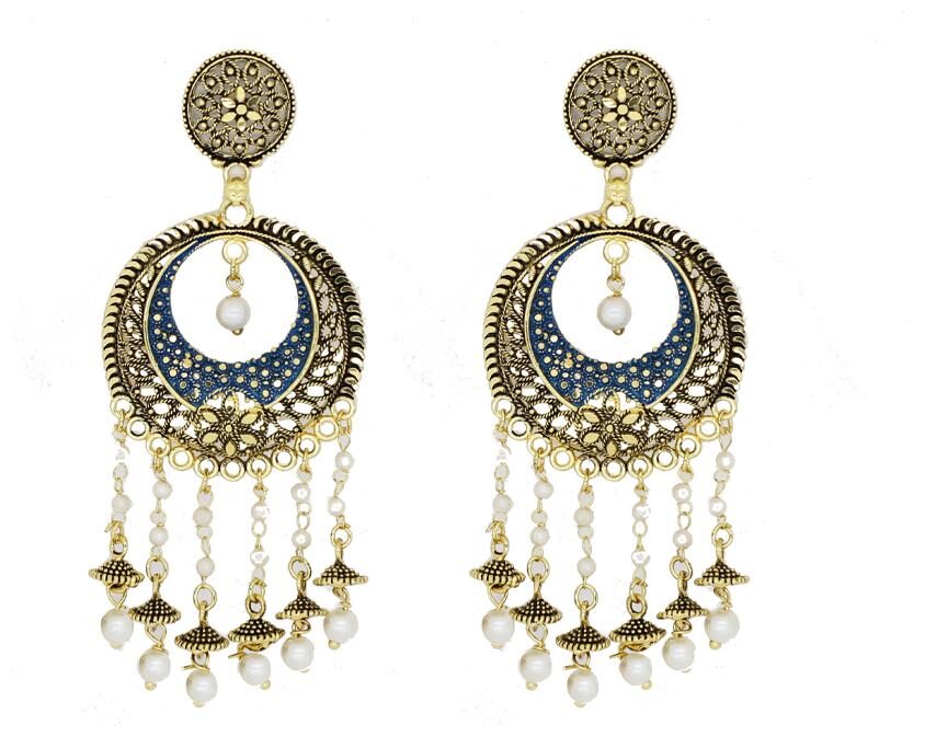 Riba Jewels Stylish Chandbali Earring Alloy Push Backs Earring Multi Color Set Of One
Riba Jewels Stylish Chandbali Earring Alloy Push Backs Earring Multi Color Set Of One