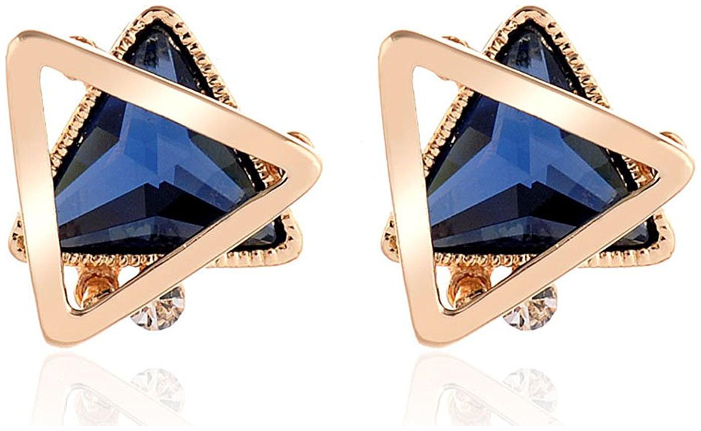 Shining Diva Fashion Blue Crystal Gold Plated Stylish Fancy Party Wear Stud Earrings For Women Girls(8790er)
Shining Diva Fashion Blue Crystal Gold Plated Stylish Fancy Party Wear Stud Earrings For Women Girls(8790er)