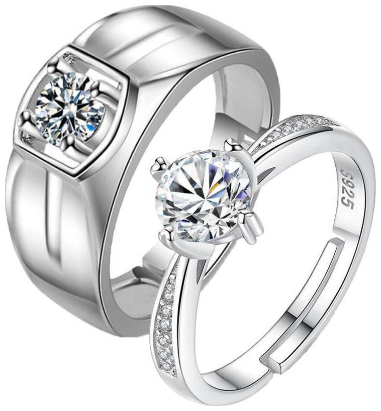 Shubho Jewellers Stylish High Quality Elegant Crystal Adjustable Couple Ring For Women Men
Shubho Jewellers Stylish High Quality Elegant Crystal Adjustable Couple Ring For Women Men
