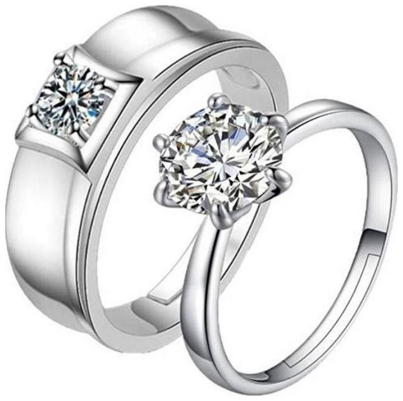 Shubho Jewellers Stylish High Qualit Elegant Crystal Adjustable Couple Ring For Women Men
Shubho Jewellers Stylish High Qualit Elegant Crystal Adjustable Couple Ring For Women Men