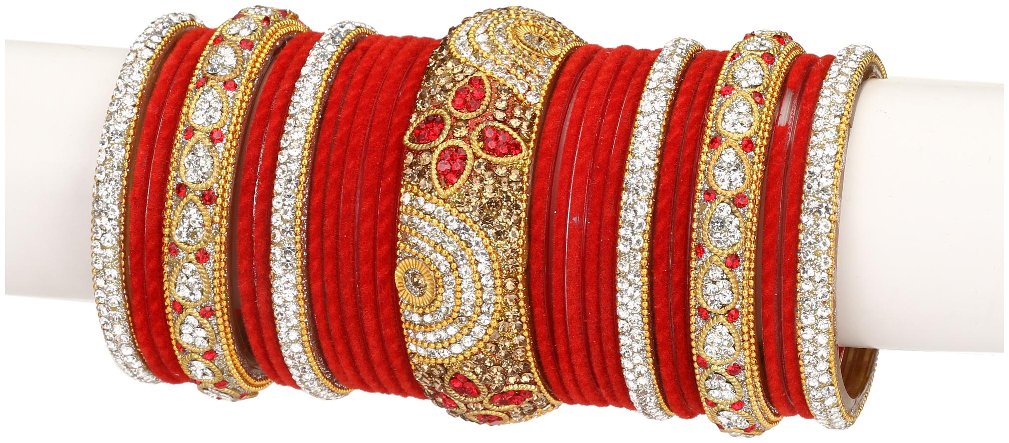Somil Bridal Chuda Bangle Kada Set Decorative Designer For Marriage And Party Dn 22
Somil Bridal Chuda Bangle Kada Set Decorative Designer For Marriage And Party Dn 22