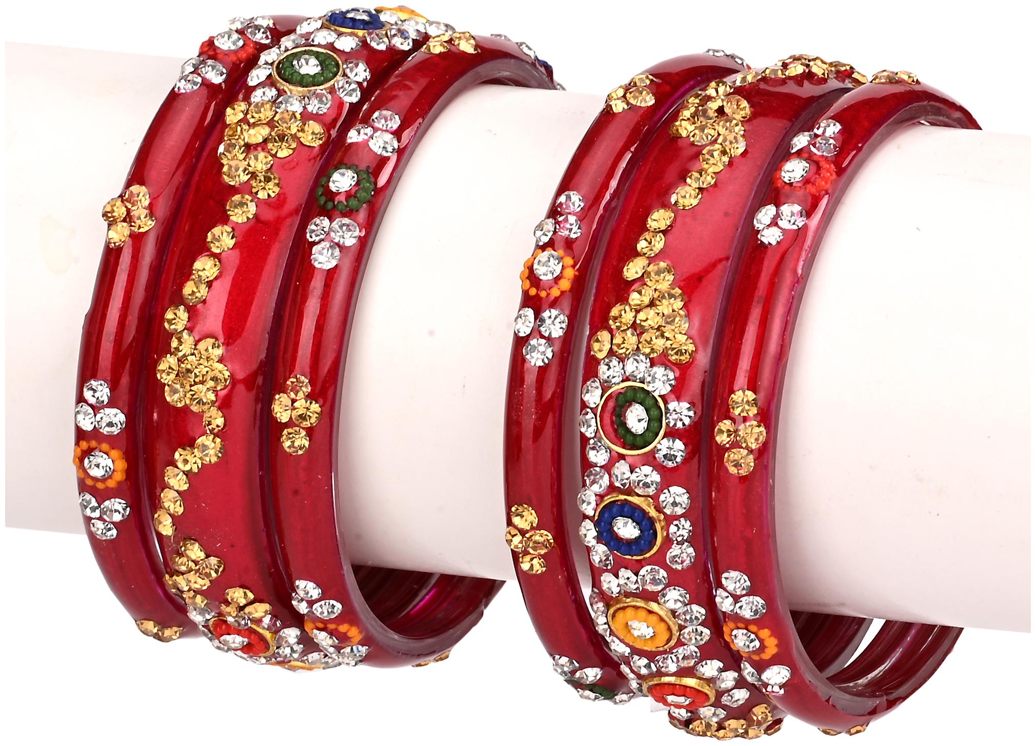 Somil Bridal Wedding Collection Party Festival Kada Bangle Set Designer Ornamented
Somil Bridal Wedding Collection Party Festival Kada Bangle Set Designer Ornamented
