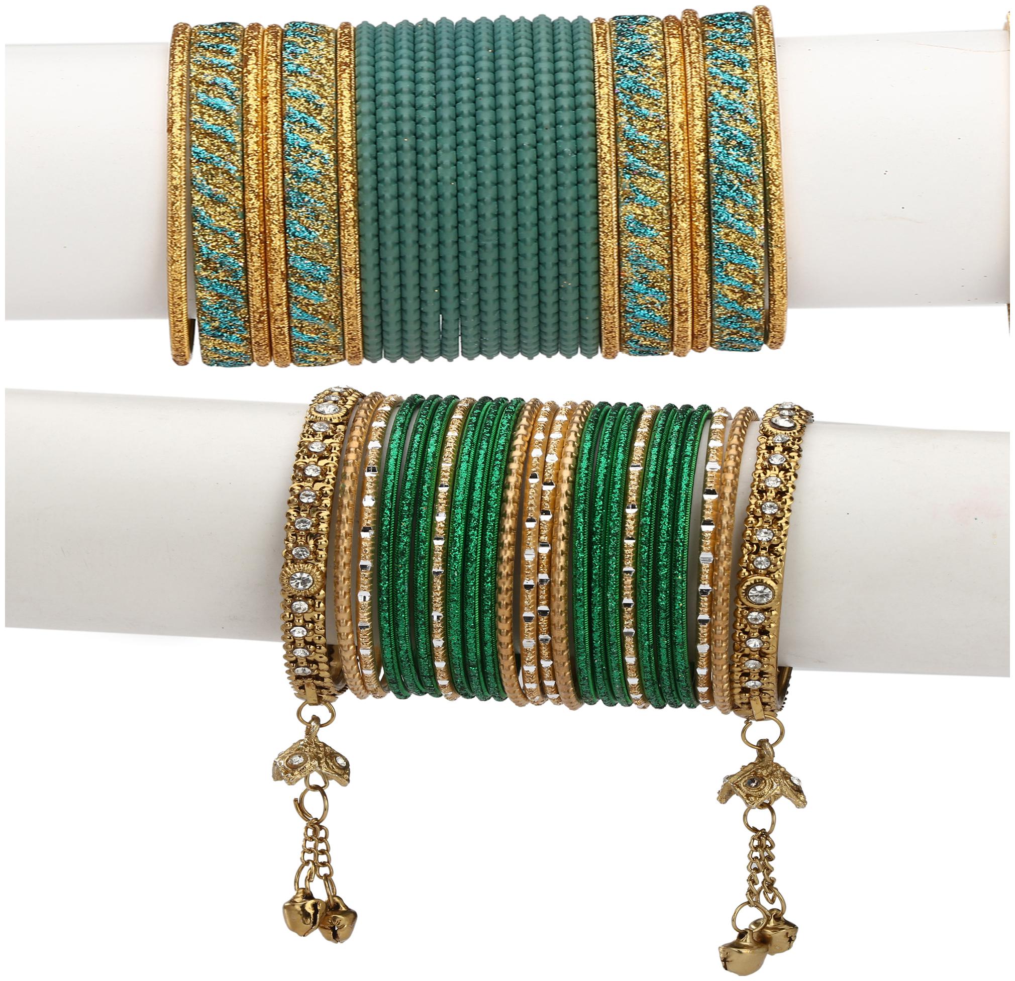 Somil Colorful Combo Of 2 Metal Bangle Set For Party And Daily Use 24 Bangle Each Color
Somil Colorful Combo Of 2 Metal Bangle Set For Party And Daily Use 24 Bangle Each Color
