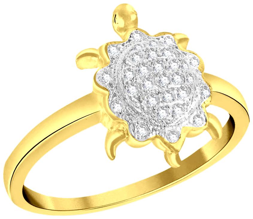 Sukai Jewels Glittering Tortoise Gold Plated Alloy Brass Cubic Zirconia Finger Ring for Women Girls
Sukai Jewels Glittering Tortoise Gold Plated Alloy Brass Cubic Zirconia Finger Ring for Women Girls