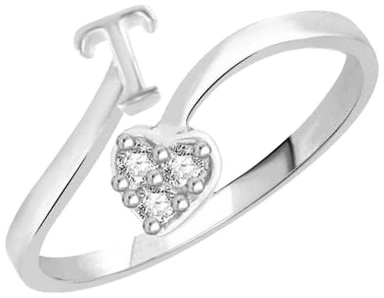 Sukai Jewels Heart Initial T Rhodium Plated Brass Alphabet Finger Ring for Women and Girls
Sukai Jewels Heart Initial T Rhodium Plated Brass Alphabet Finger Ring for Women and Girls