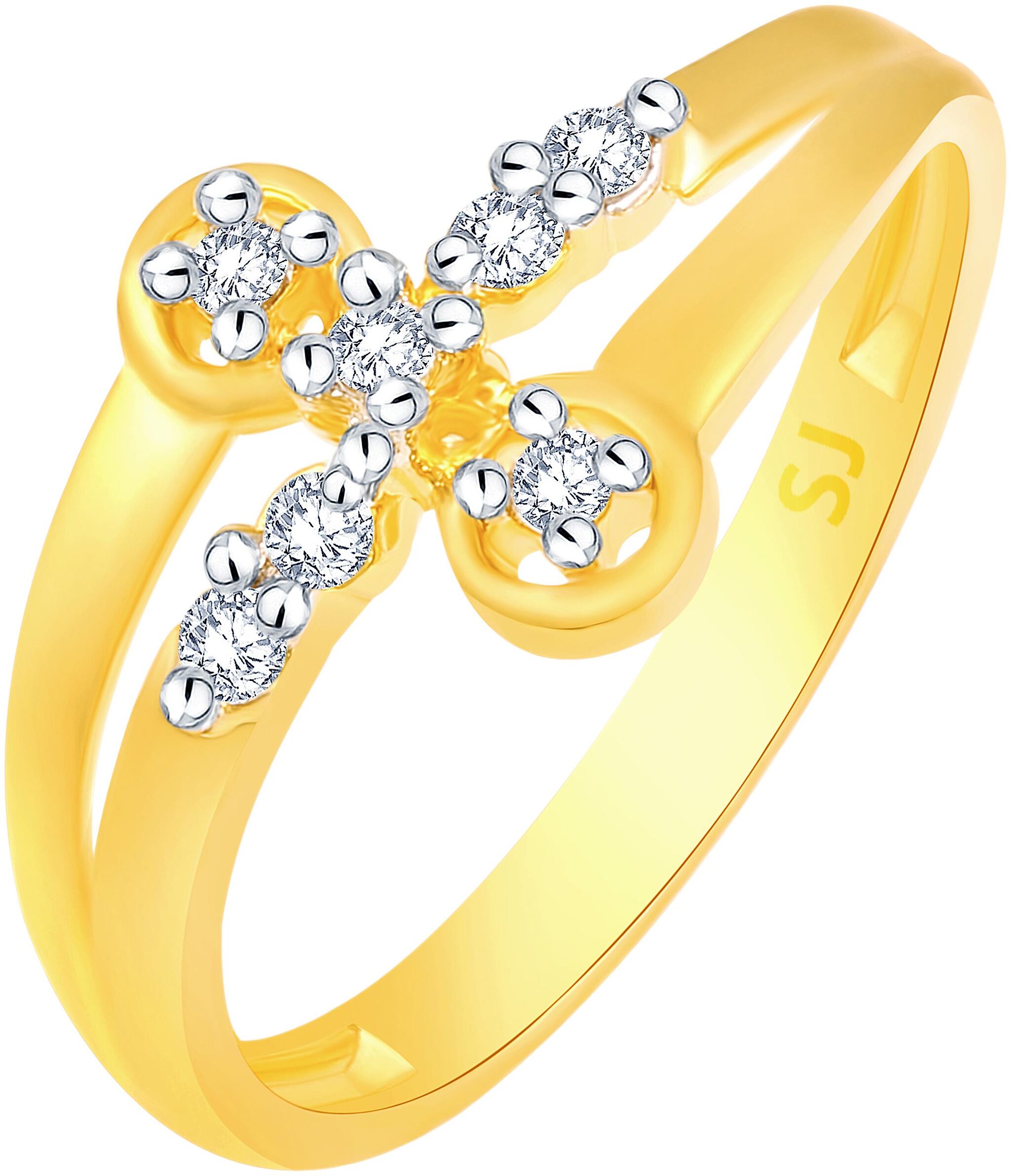 Sukai Jewels Cluster Solitaire Gold Plated Brass Cubic Zirconia Finger Ring for Women
Sukai Jewels Cluster Solitaire Gold Plated Brass Cubic Zirconia Finger Ring for Women