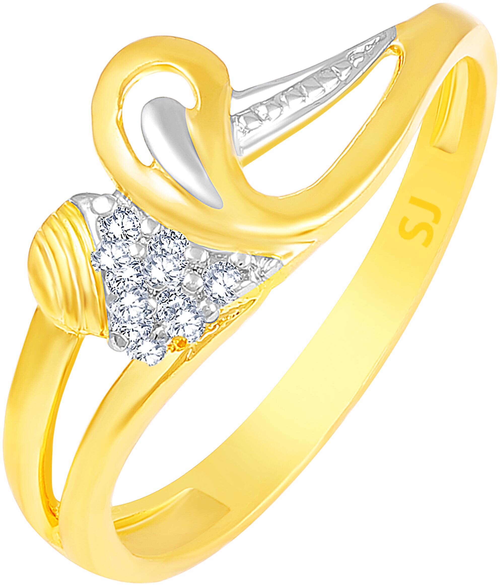 Sukai Jewels Elegant Heart Gold Plated Brass Cubic Zirconia Finger Ring for Women
Sukai Jewels Elegant Heart Gold Plated Brass Cubic Zirconia Finger Ring for Women