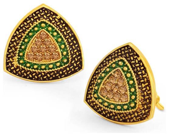 Sukkhi Charming LCT Gold Plated Green Mint Meena Collection Stud Earring For Women
Sukkhi Charming LCT Gold Plated Green Mint Meena Collection Stud Earring For Women