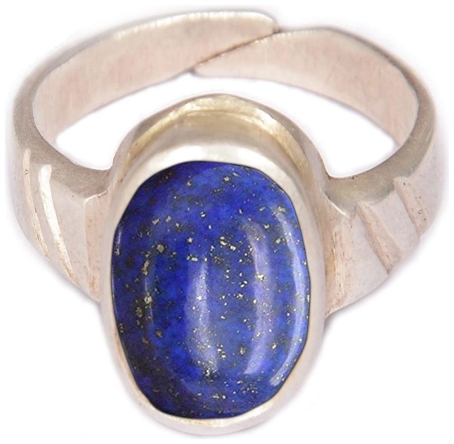 Takshila Gems Natural Lapis Lazuli Ring Lajward Ring Lab Certified Adjustable Ring in Silver 925 (7 25 Ratti 6 52 Carat) Lapis Lazuli Stone Ring
Takshila Gems Natural Lapis Lazuli Ring Lajward Ring Lab Certified Adjustable Ring in Silver 925 (7 25 Ratti 6 52 Carat) Lapis Lazuli Stone Ring