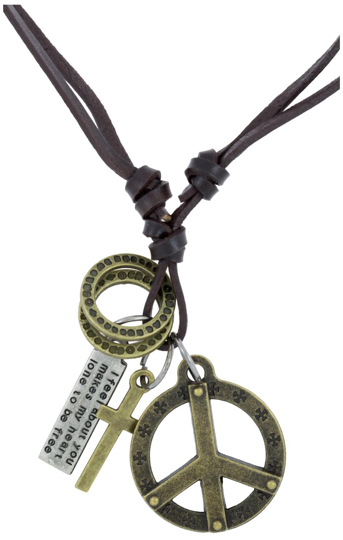 ZIVOM Hip Hop Punk Peace Cross Bronze Vintage Antique Dog Tag Leather Pendant Chain For Boys Men
ZIVOM Hip Hop Punk Peace Cross Bronze Vintage Antique Dog Tag Leather Pendant Chain For Boys Men