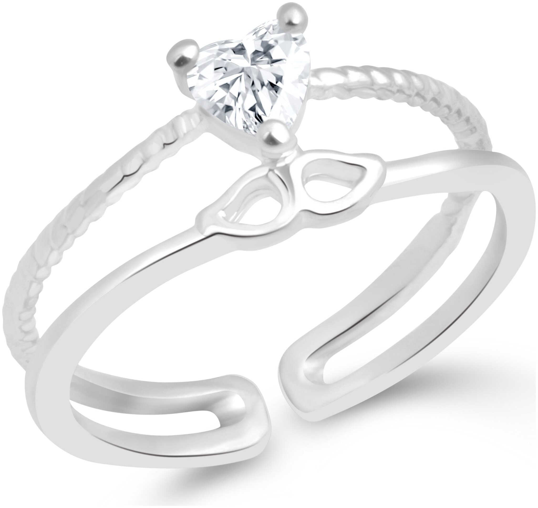 VK Jewels Crown Heart Stone Rhodium Plated Alloy CZ American Diamond Adjustable Ring for Women VKFR3209R
VK Jewels Crown Heart Stone Rhodium Plated Alloy CZ American Diamond Adjustable Ring for Women VKFR3209R