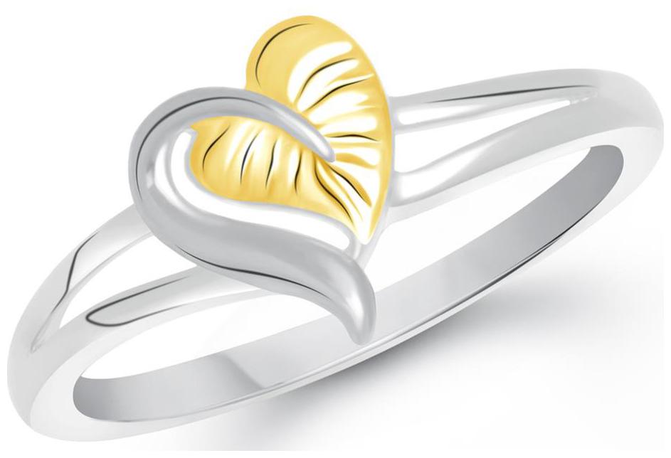 VK Jewels Leaf Heart Gold and Rhodium Plated Alloy Ring for Women Girls- FR2069G VKFR2069G
VK Jewels Leaf Heart Gold and Rhodium Plated Alloy Ring for Women Girls- FR2069G VKFR2069G
