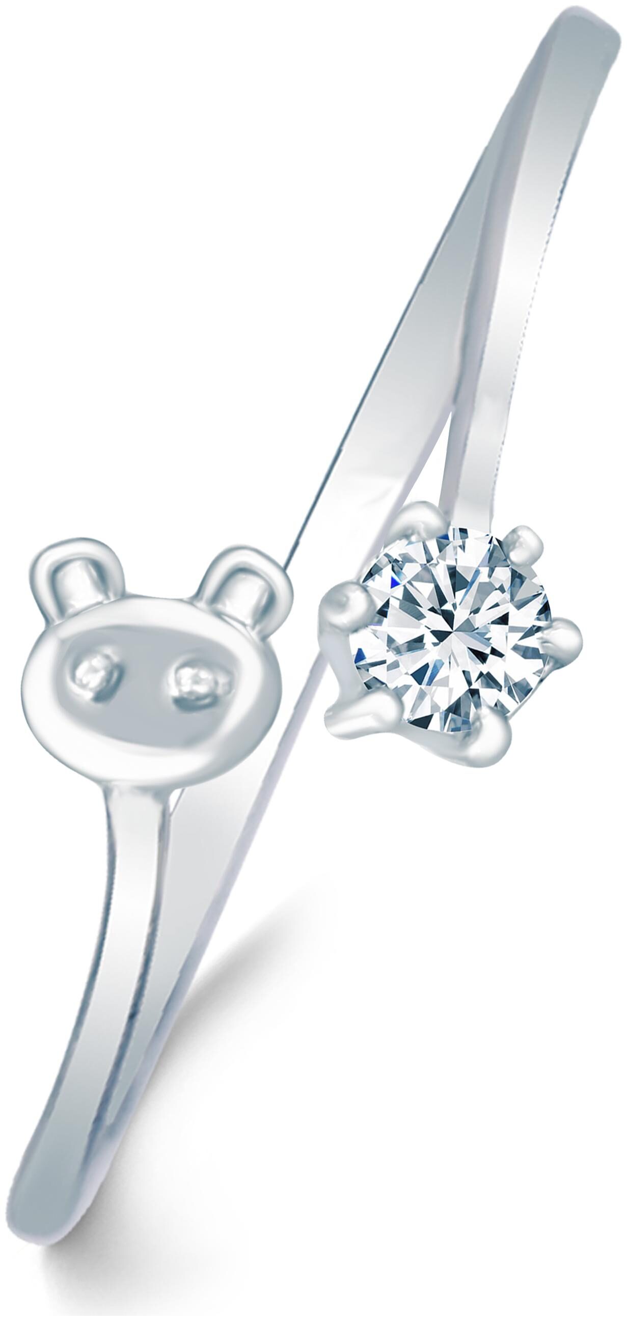 VK Jewels Teddy Single Stone Rhodium Plated Alloy CZ American Diamond Adjustable Ring for Women VKFR3144R
VK Jewels Teddy Single Stone Rhodium Plated Alloy CZ American Diamond Adjustable Ring for Women VKFR3144R