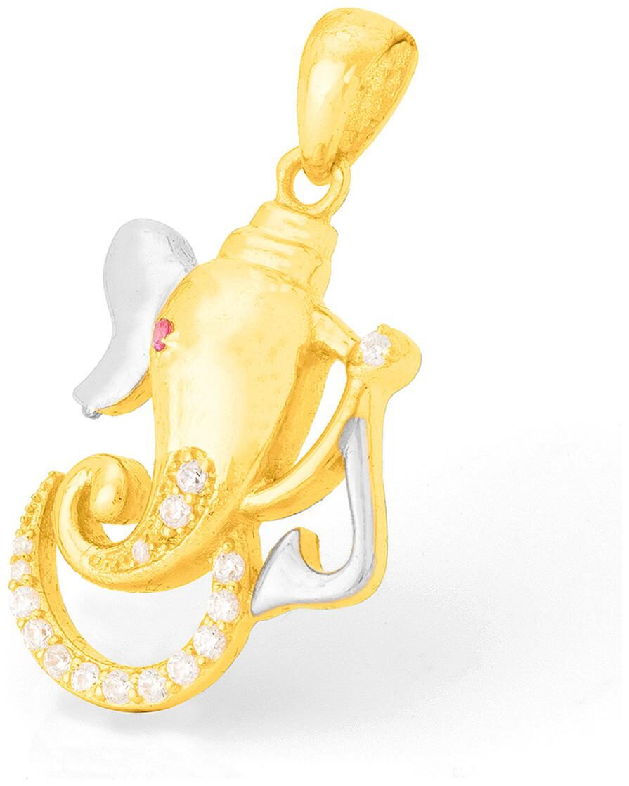Voylla Spiritual Saga Dual Plated Lord Ganesha Pendant