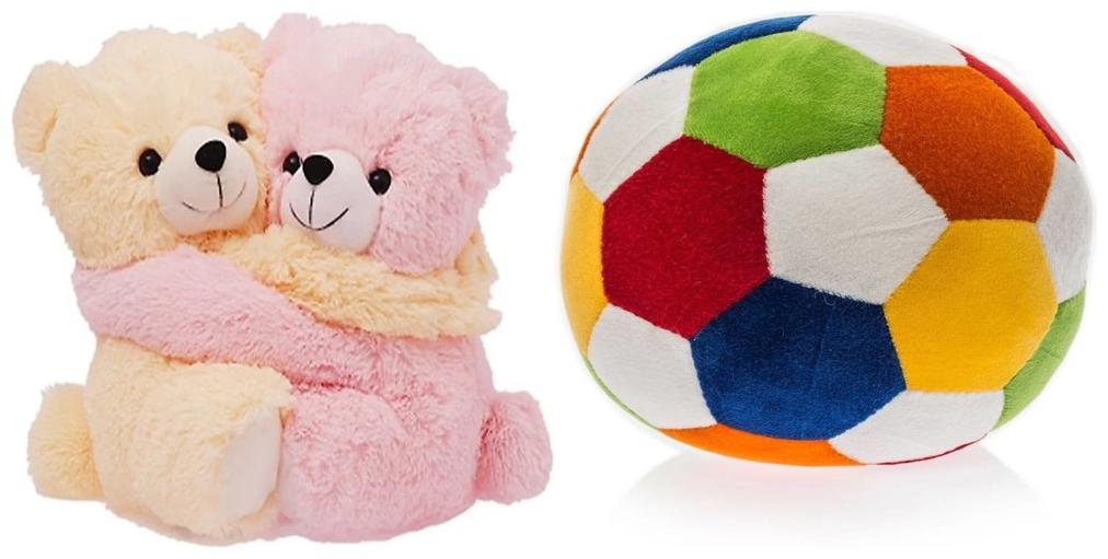 AGNOLIA Multi Teddy Bear - 30 cm