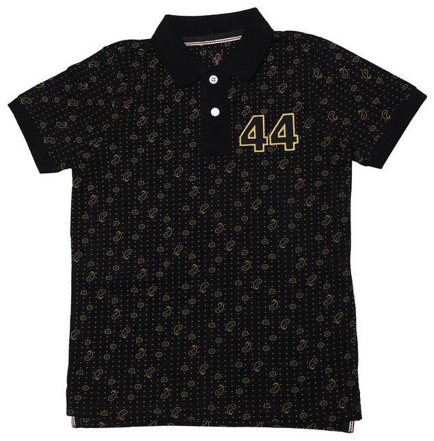Allen Solly Boy Cotton Printed T-shirt - Black