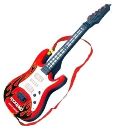 Baby Musical Rockband Guitar For Kid Battery Operated With Pop Music Fetching Light And Sound
Baby Musical Rockband Guitar For Kid Battery Operated With Pop Music Fetching Light And Sound