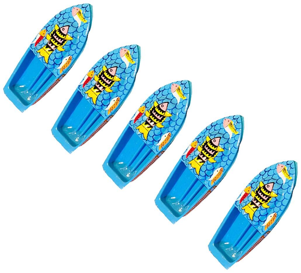 BG Bazzar Gali BG Bazzar Gali Gali 5 pcs Classic Hand Painted Fish Design Putt Putt Steam Toy Boat
BG Bazzar Gali BG Bazzar Gali Gali 5 pcs Classic Hand Painted Fish Design Putt Putt Steam Toy Boat