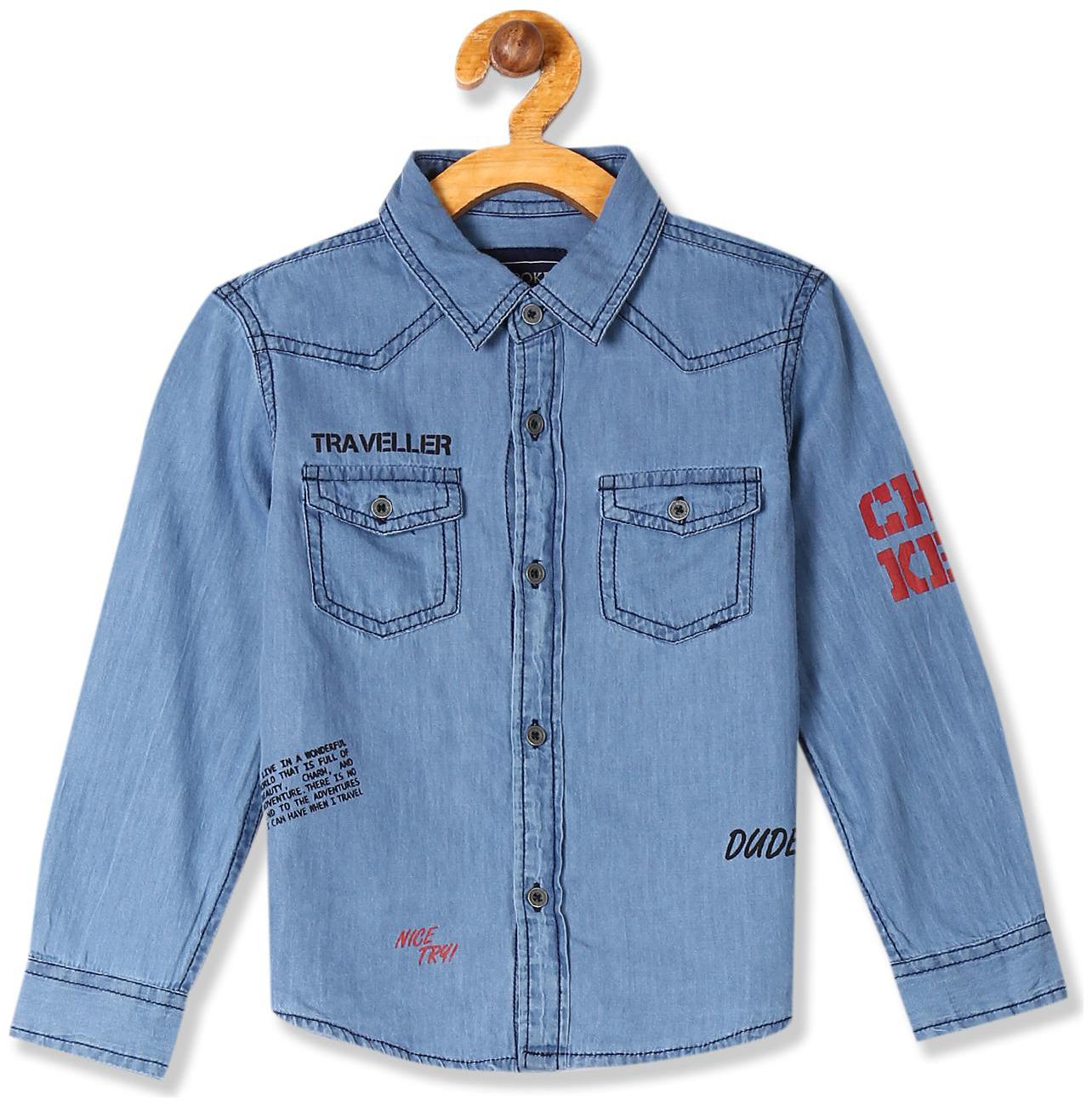 CHEROKEE Boy Cotton Solid Shirt Blue
CHEROKEE Boy Cotton Solid Shirt Blue