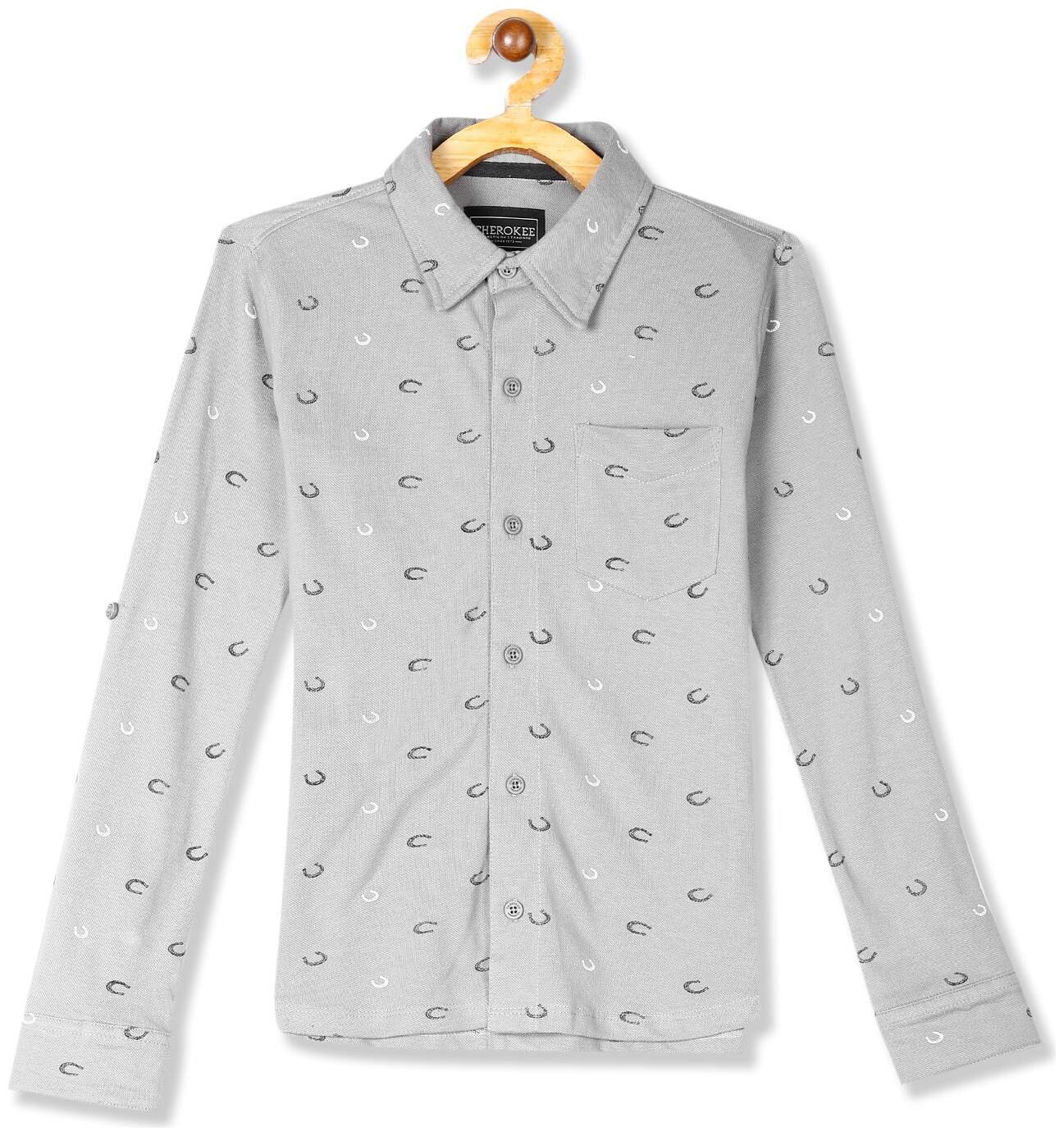 CHEROKEE Boy Cotton Printed Shirt Grey
CHEROKEE Boy Cotton Printed Shirt Grey