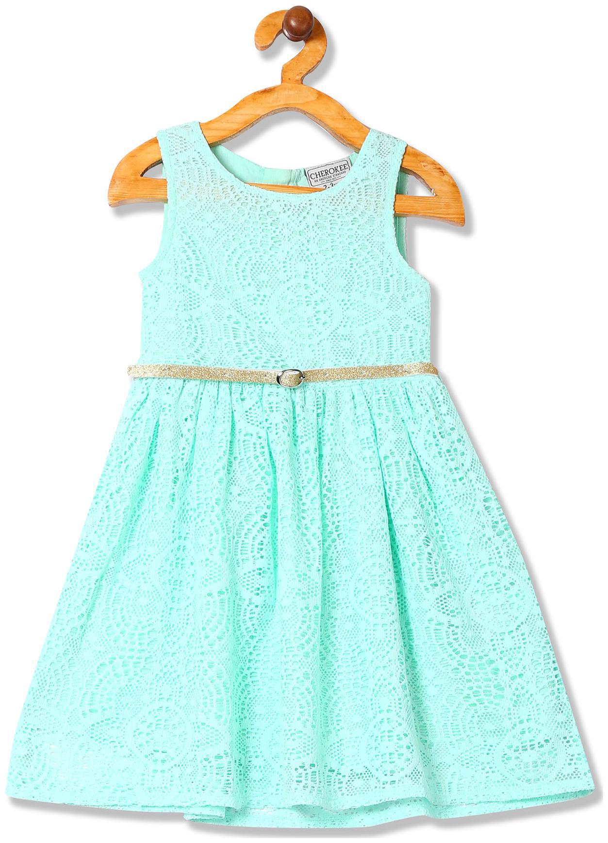 CHEROKEE Green Polyester Sleeveless Knee Length Princess Frock ( Pack of 1 )
CHEROKEE Green Polyester Sleeveless Knee Length Princess Frock ( Pack of 1 )