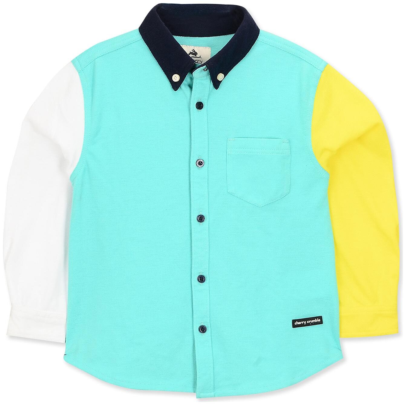 Cherry Crumble By Nitt Hyman Poly cotton Colorblocked Shirt for Unisex Infants - Multi
Cherry Crumble By Nitt Hyman Poly cotton Colorblocked Shirt for Unisex Infants - Multi