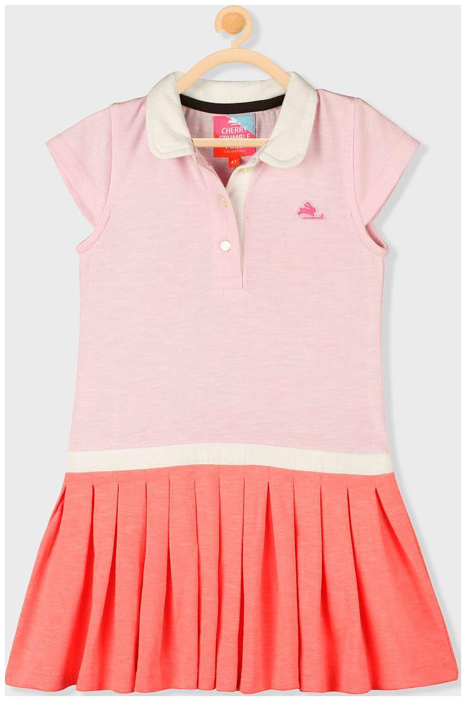 Cherry Crumble By Nitt Hyman Pink Cotton Short Sleeves Knee Length Collar Frock ( Pack of 1 )
Cherry Crumble By Nitt Hyman Pink Cotton Short Sleeves Knee Length Collar Frock ( Pack of 1 )