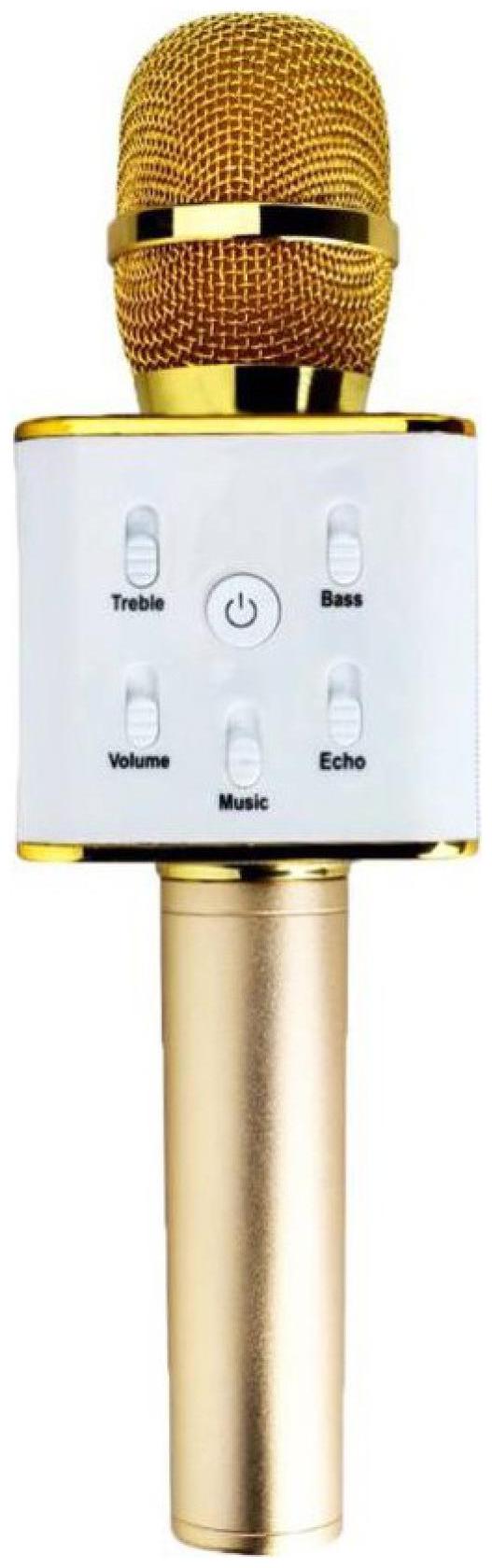 CRYSTAL DIGITAL Q7 Portable Multi-Function Bluetooth Microphone Karaoke With Built In Speaker Player Handheld Condenser With Bluetooth Speaker
CRYSTAL DIGITAL Q7 Portable Multi-Function Bluetooth Microphone Karaoke With Built In Speaker Player Handheld Condenser With Bluetooth Speaker