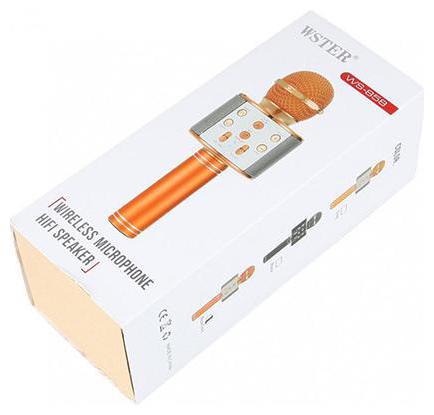 Crystal Digital W858 Mic Handheld Wireless Bluetooth Karaoke Singing Mic Speaker Player Microphone (Gold)
Crystal Digital W858 Mic Handheld Wireless Bluetooth Karaoke Singing Mic Speaker Player Microphone (Gold)