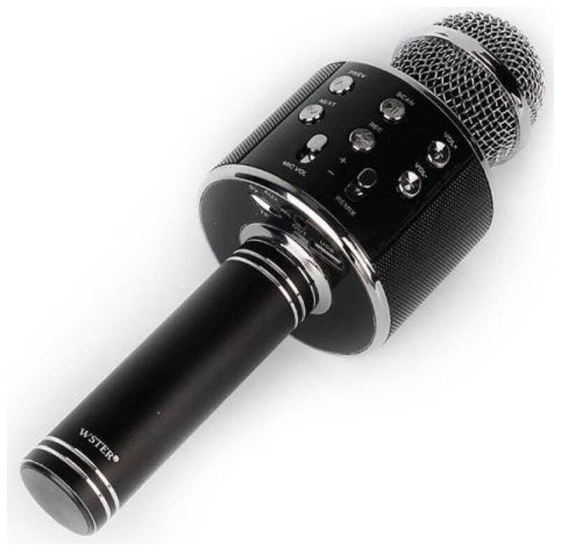 CRYSTAL DIGITAL Handheld Wireless Microphone With Bluetooth Speaker For All IOS Android Smartphones (Black)
CRYSTAL DIGITAL Handheld Wireless Microphone With Bluetooth Speaker For All IOS Android Smartphones (Black)