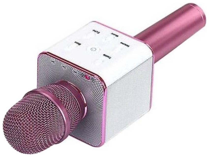 CHG Q7 Handheld Wireless Bluetooth Karaoke Singing Mic Speaker Player Microphone (COLOUR PINK)
CHG Q7 Handheld Wireless Bluetooth Karaoke Singing Mic Speaker Player Microphone (COLOUR PINK)