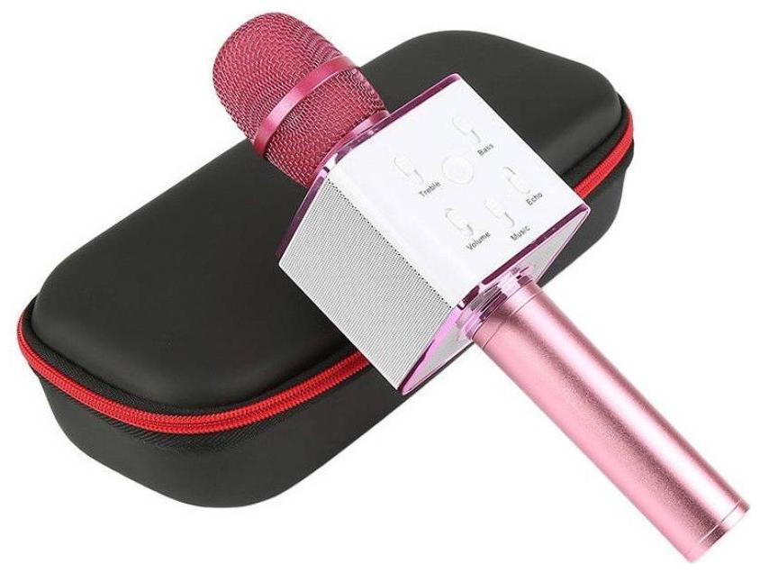 CHG Q7 Handheld Wireless Bluetooth Karaoke Singing Mic Speaker Player Microphone (COLOUR PINK)
CHG Q7 Handheld Wireless Bluetooth Karaoke Singing Mic Speaker Player Microphone (COLOUR PINK)