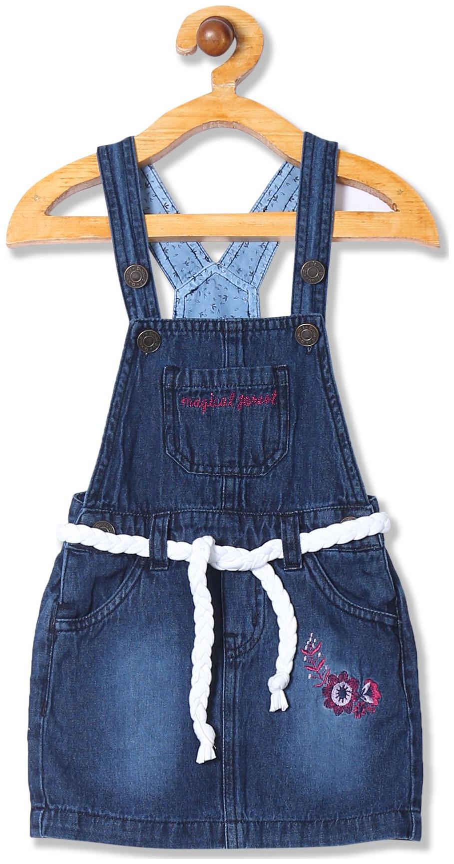 Donuts Baby girl Cotton Solid Onesie - Blue 
Donuts Baby girl Cotton Solid Onesie - Blue