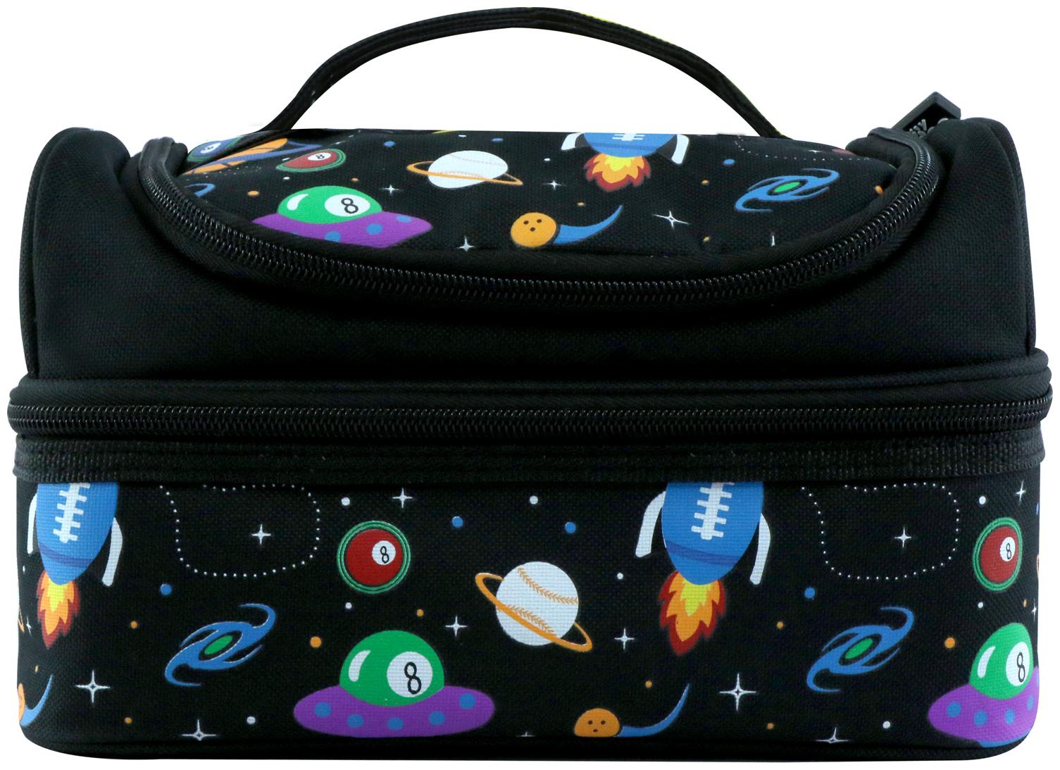 SMILY KIDDOSLunch Bag for Kids TeenagersDouble Decker Lunch KeeperColourful Printed Tiffin Bag (Black)
SMILY KIDDOSLunch Bag for Kids TeenagersDouble Decker Lunch KeeperColourful Printed Tiffin Bag (Black)