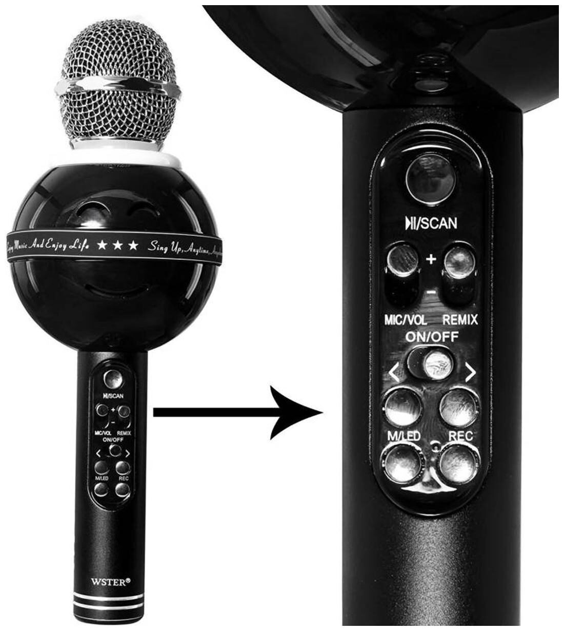 IBS colorful led light Wireless Bluetooth WS-878 MIC Recording Condenser Handheld 2 Stand Speaker for usb for 6 7 plus android mobile phones Microphone
IBS colorful led light Wireless Bluetooth WS-878 MIC Recording Condenser Handheld 2 Stand Speaker for usb for 6 7 plus android mobile phones Microphone