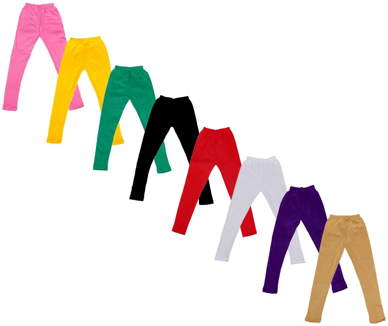 Indiweaves Baby girl Cotton Solid Leggings - Multi
Indiweaves Baby girl Cotton Solid Leggings - Multi