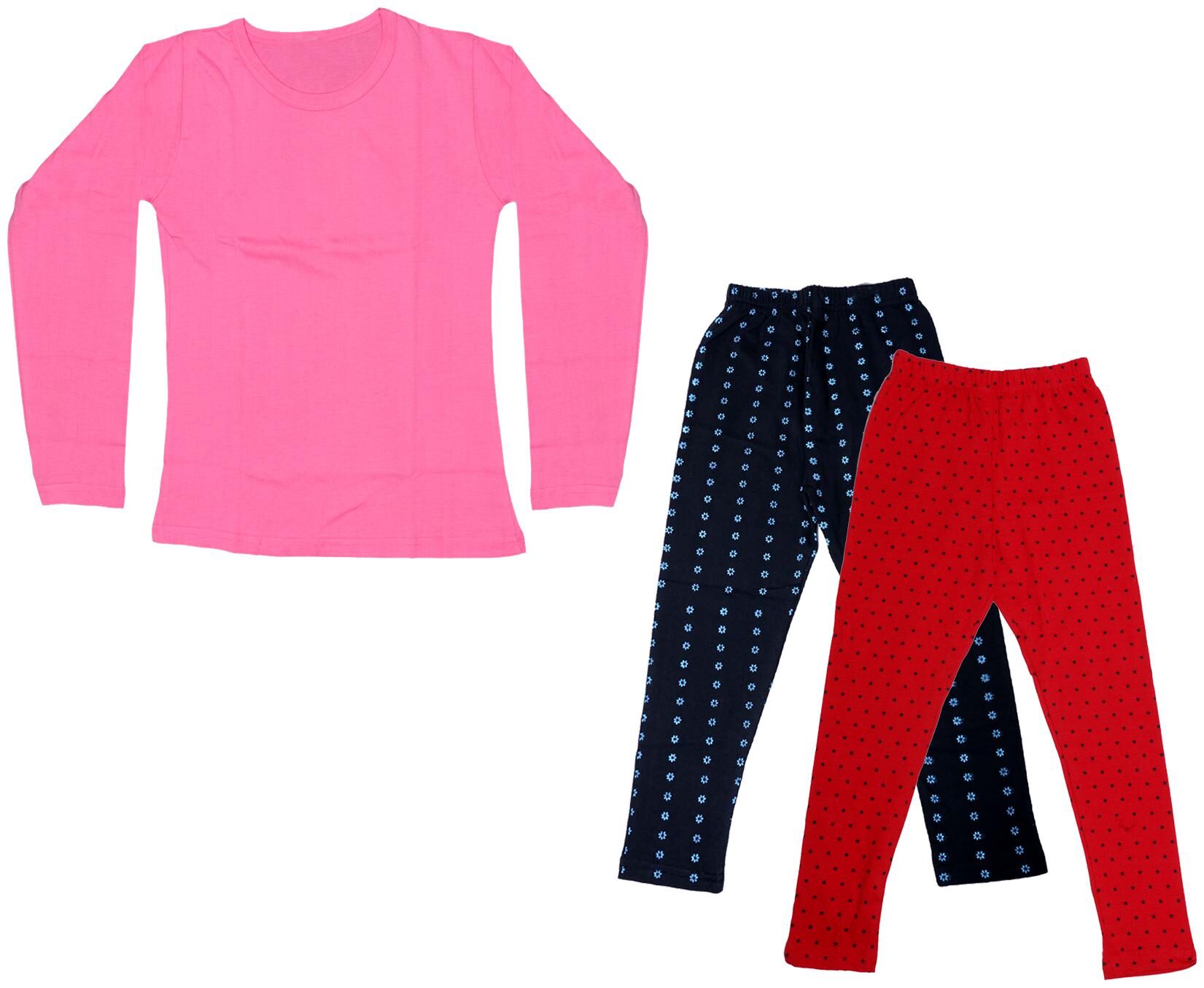 Indiweaves Girl Cotton Solid T shirt - Multi
Indiweaves Girl Cotton Solid T shirt - Multi