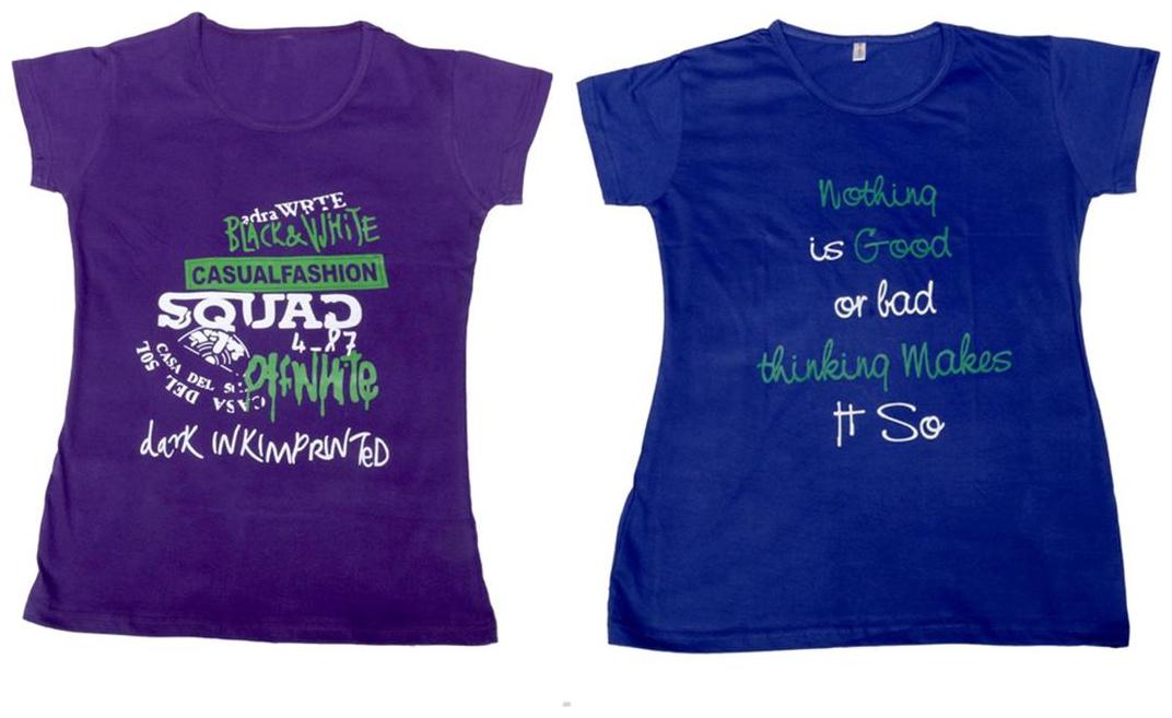 Indiweaves Girl Cotton Solid T shirt - Multi
Indiweaves Girl Cotton Solid T shirt - Multi