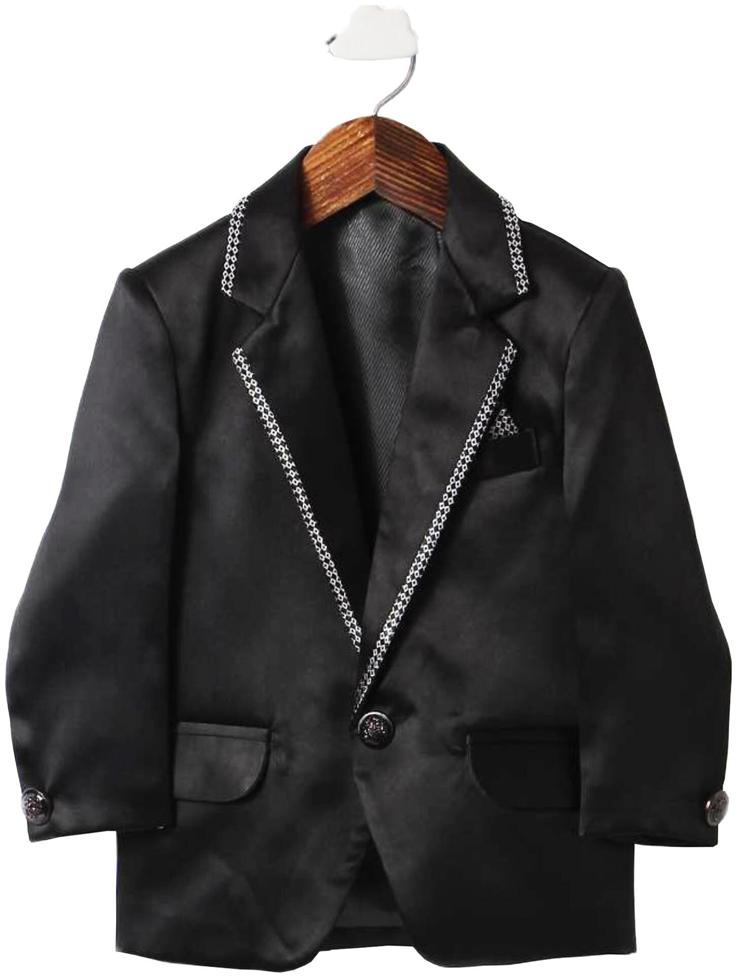 Jeetethnics Black Boys Blazer