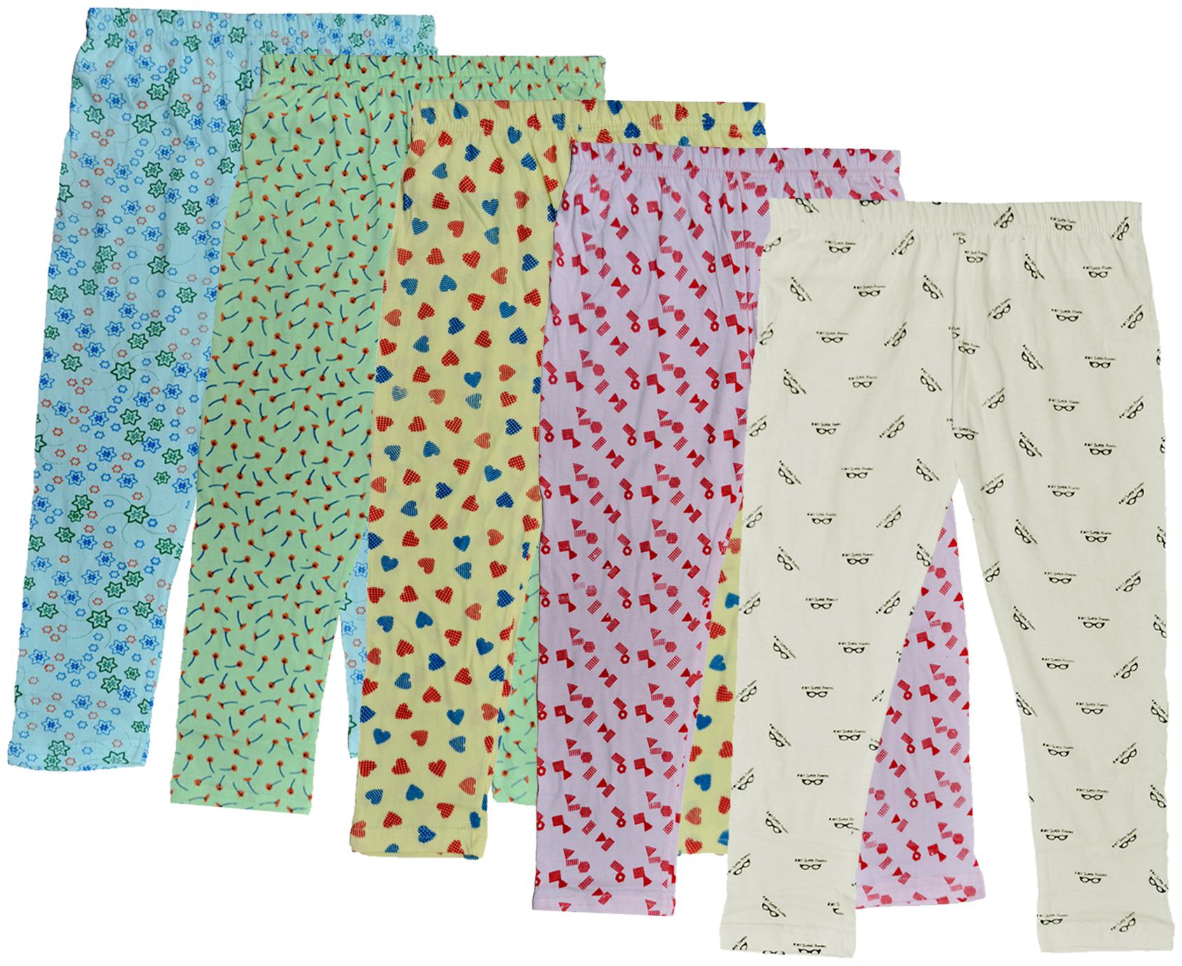 Kavya Girl Cotton Printed Capri - Multi